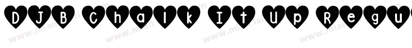 DJB Chalk It Up Regu字体转换